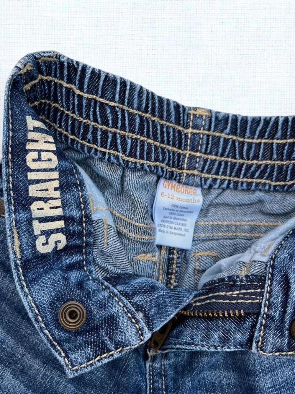 Gymboree Straight-Leg Blue Jeans